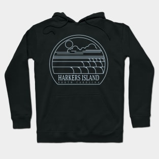 Harkers Island, NC Summertime Vacationing Hoodie